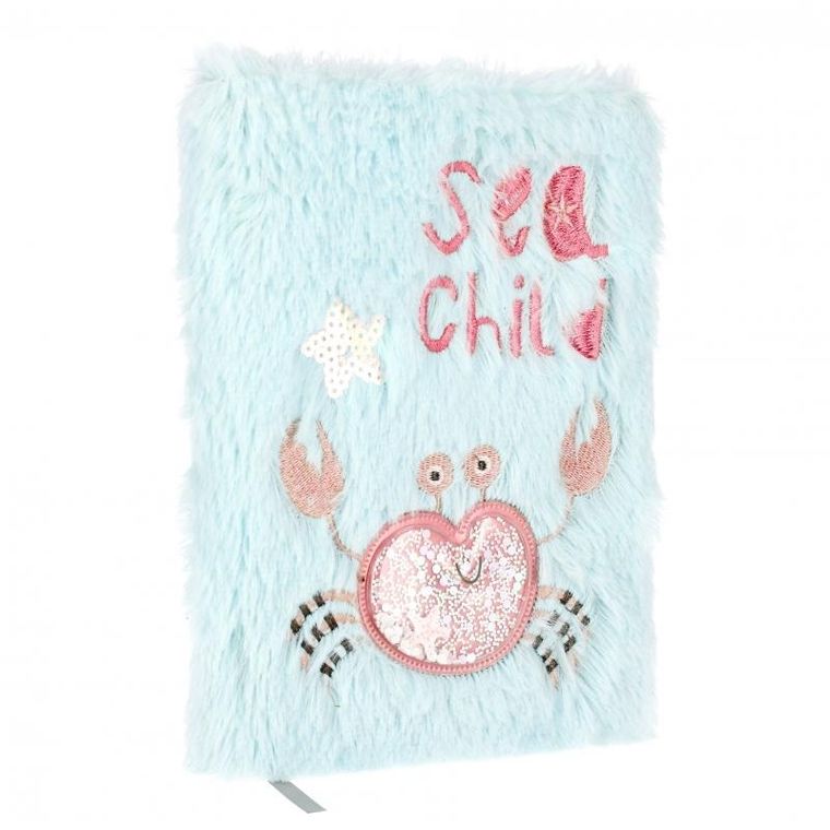 Starpak, notes pluszowy A5, krab, 1 szt.