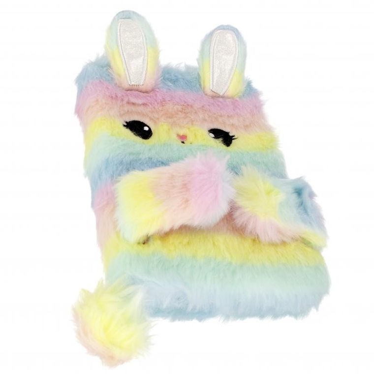 Starpak, notes pluszowy A5, Rabbit Pastel, 1 szt.