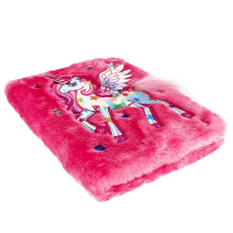 Starpak, notes pluszowy, jednorożec, 1 szt.