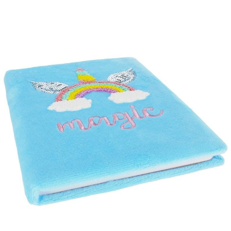 Starpak, notes pluszowy, tęczorożec, 1 szt.