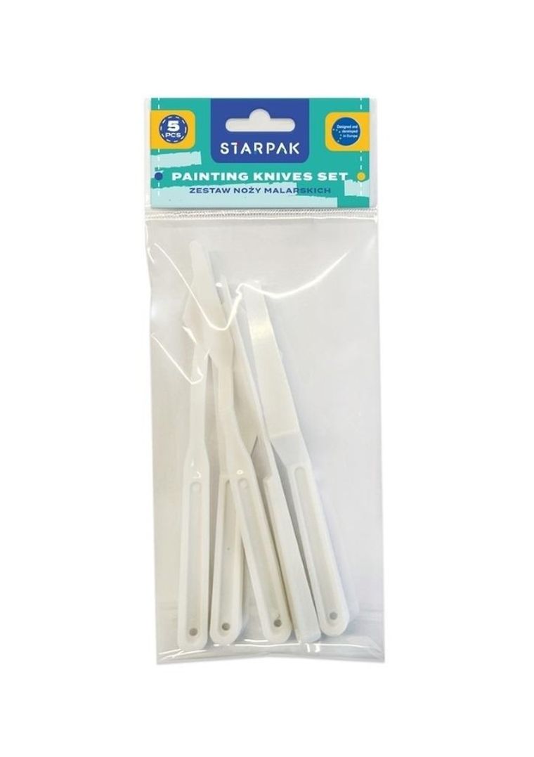 Starpak, noże malarskie, 5 szt.