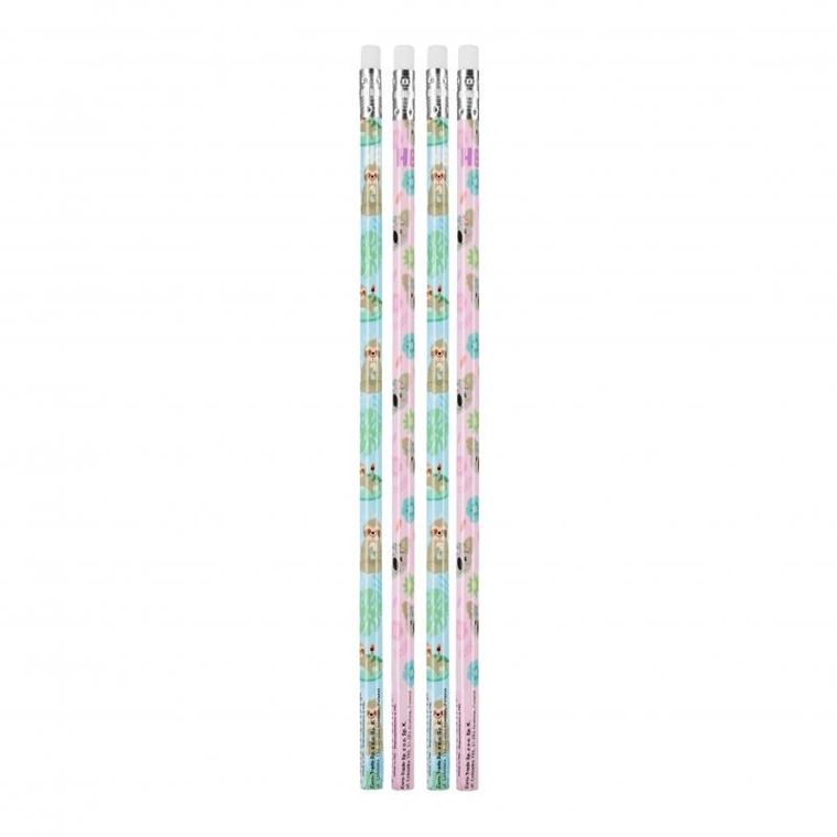 Starpak, ołówek HB z gumką, Koala, 4 szt.