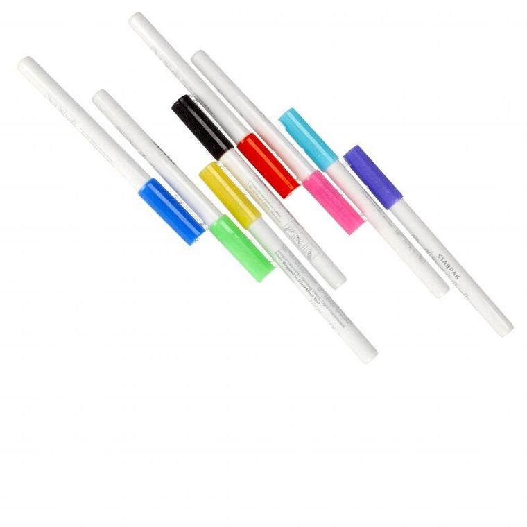 Starpak, Outline, marker konturowy, metaliczny, 8 kolorów