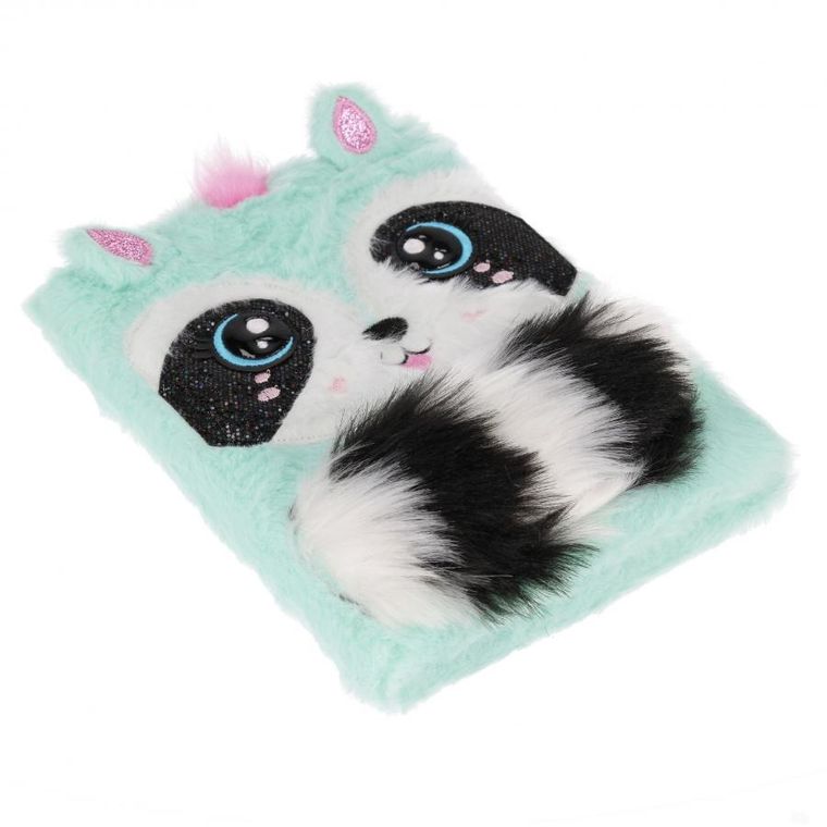 Starpak, pamiętnik na kłódkę A5, pluszowy, szop