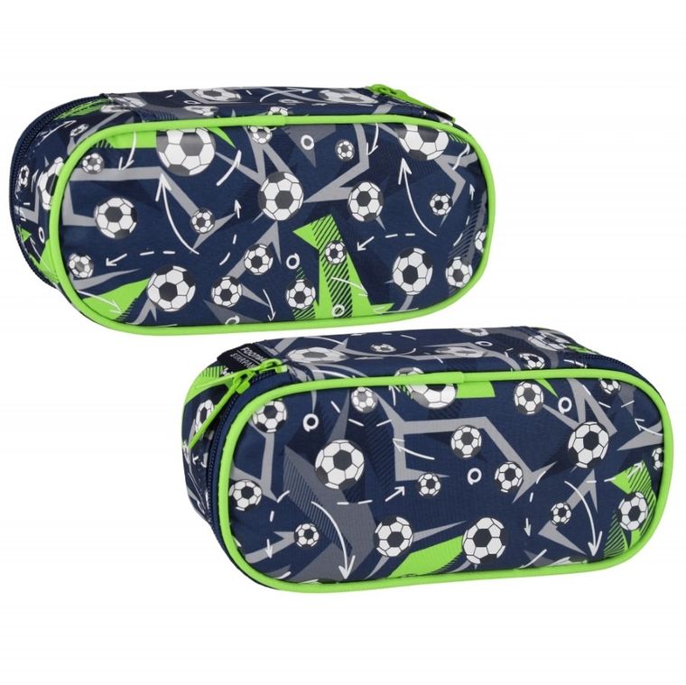 Starpak, piórnik, owalny, Football Allover