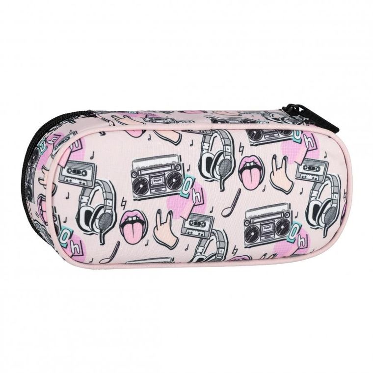 Starpak, piórnik owalny, Pink Music