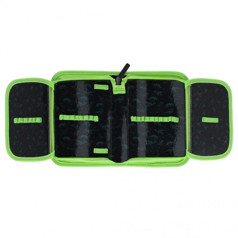 Starpak, piórnik rozkładany, dwuklapkowy, Dino