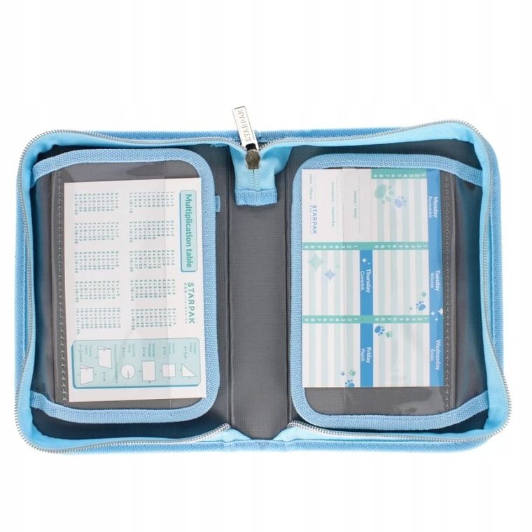 Starpak, piórnik rozkładany, dwuklapkowy, Pieski Cuties