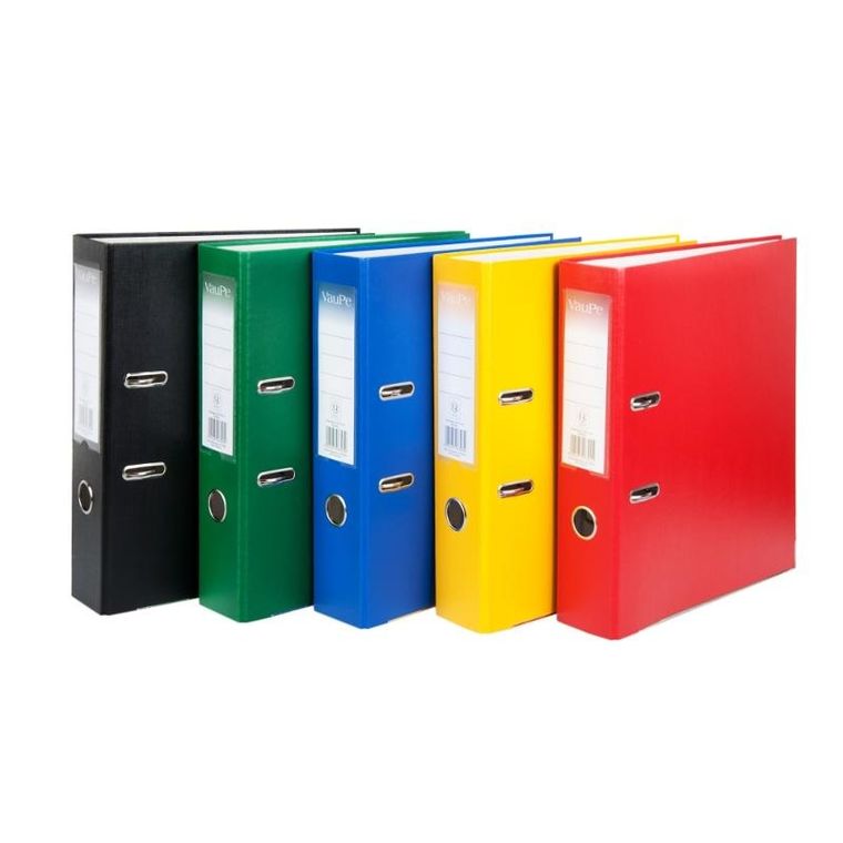 Starpak, segregator A4, okuty, czarny