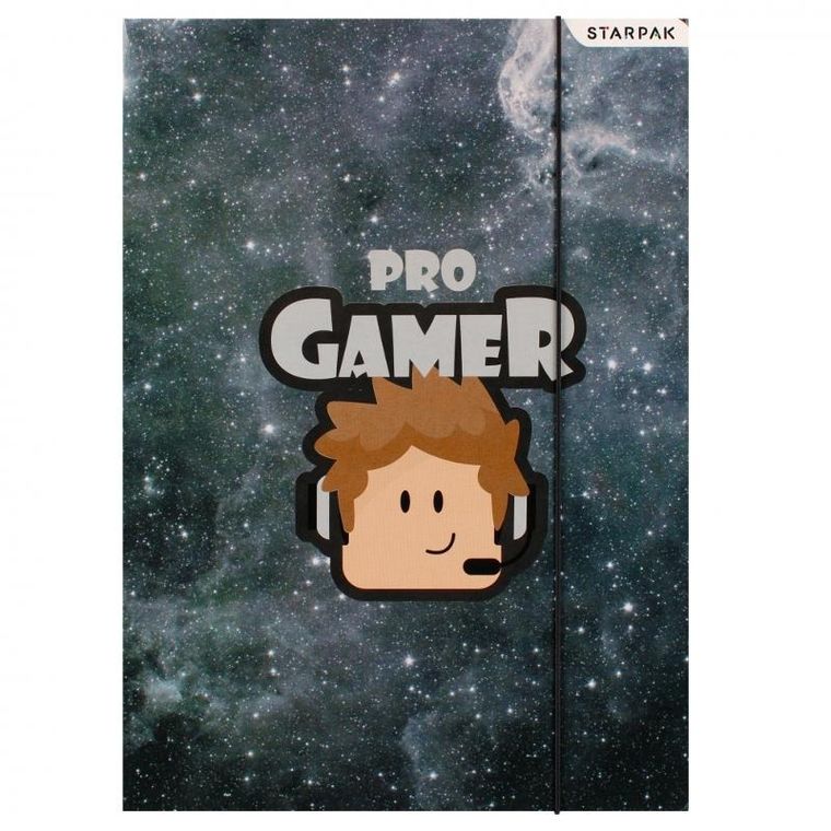 Starpak, teczka z gumką, A4, Blox, 1 szt.