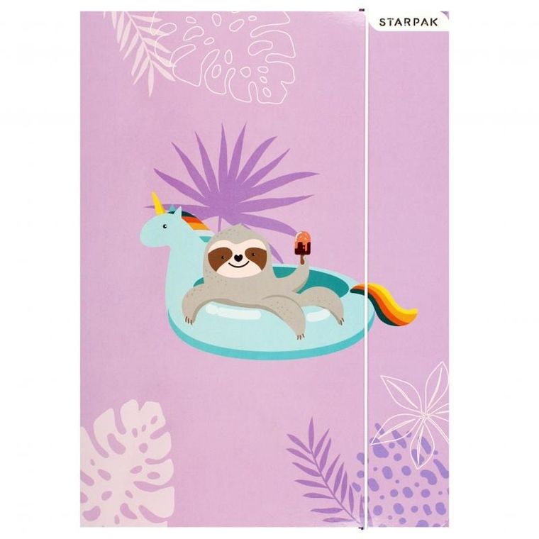 Starpak, teczka z gumką, A4, Koala, 1 szt.