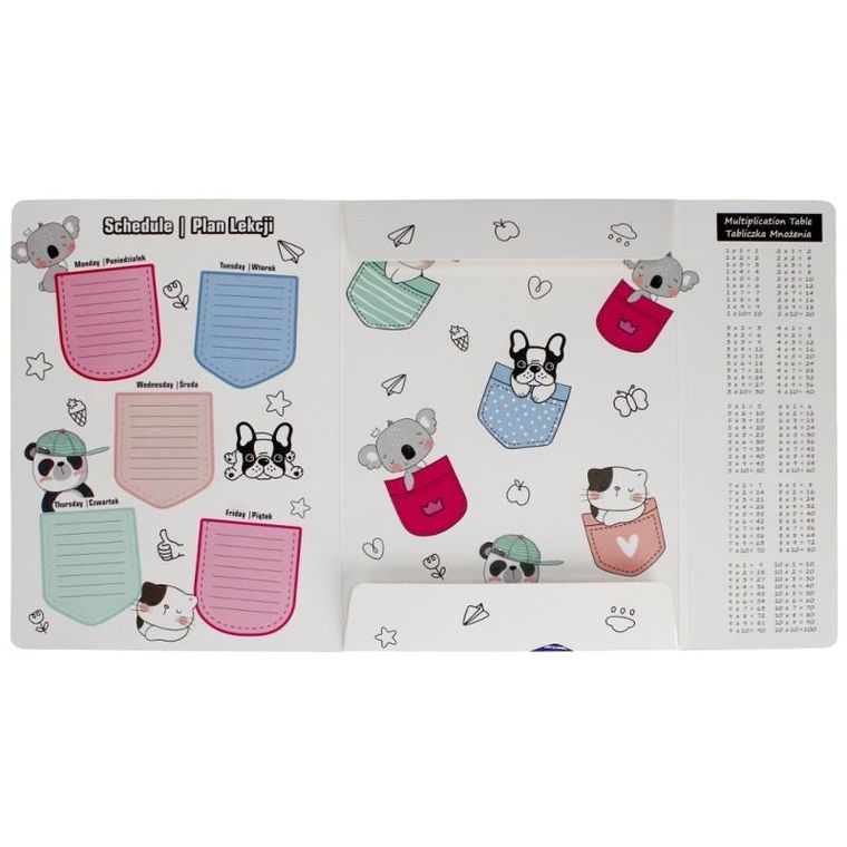 Starpak, teczka z gumką A4, minisy, 1 szt.