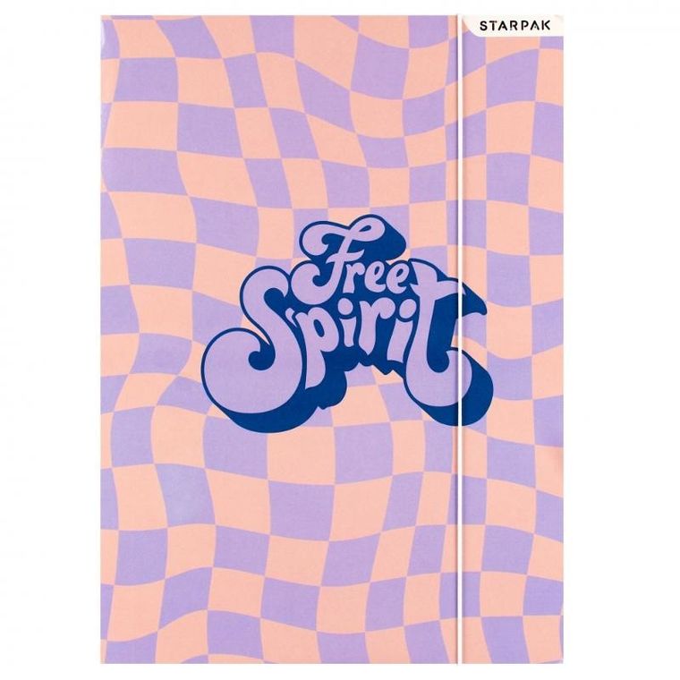 Starpak, teczka z gumką, A4, Unique, 1 szt.