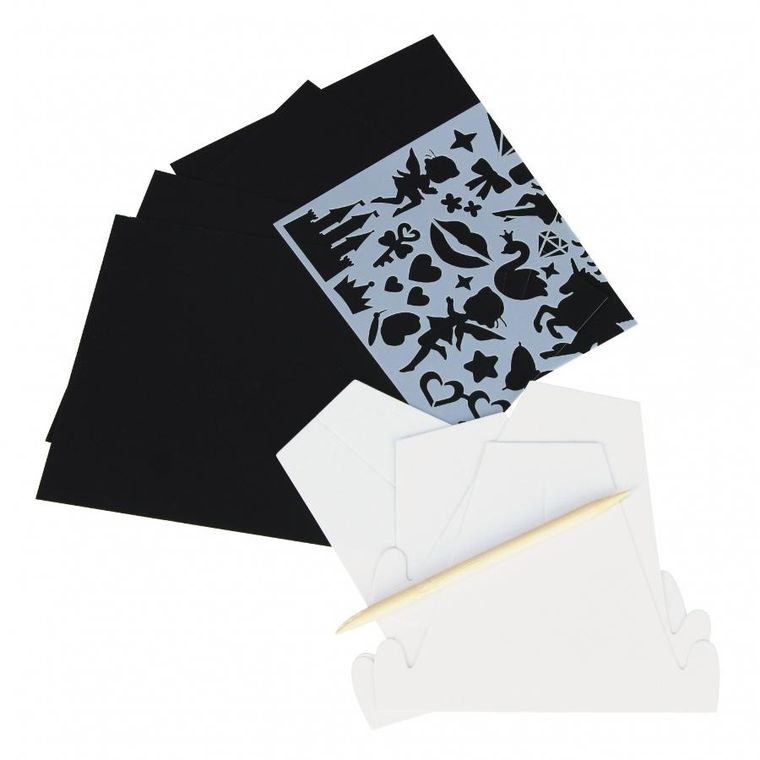 Starpak, wydrapywanka holo, zestaw kreatywny