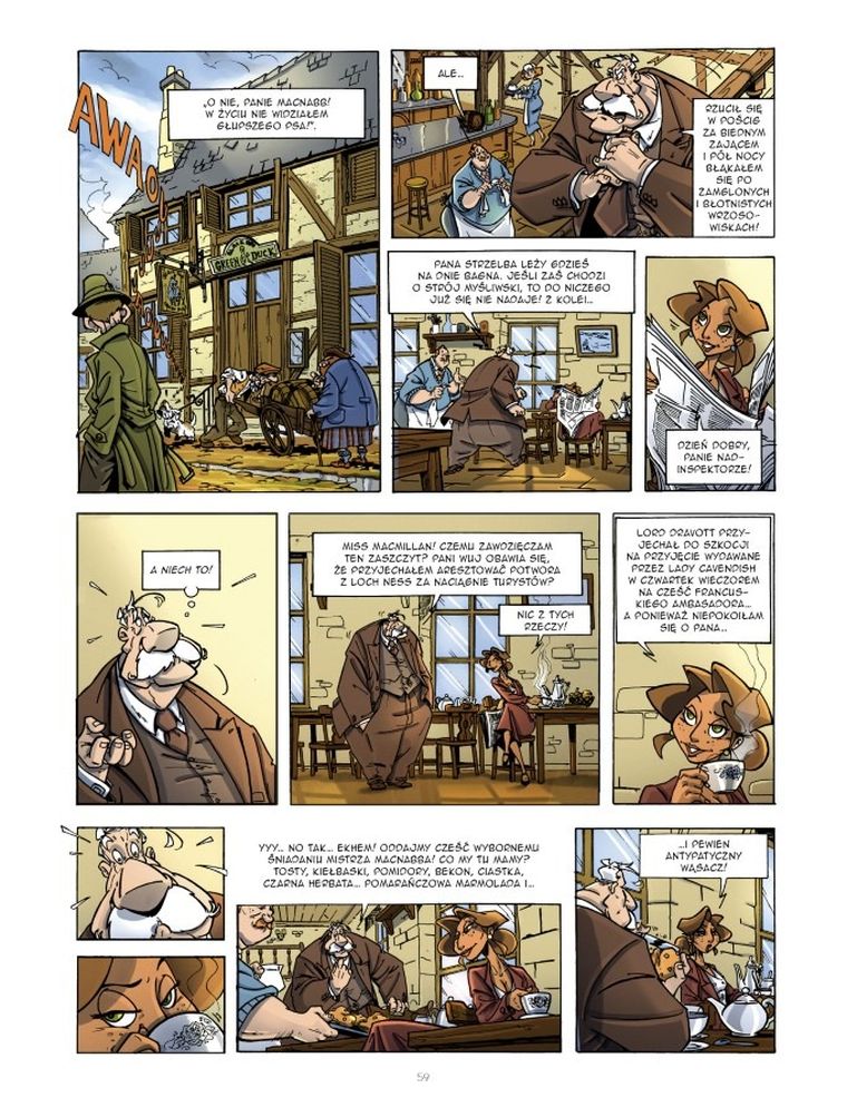 Stary cybuch i jedwabna pończoszka