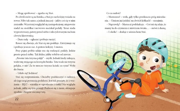 Staś Pętelka. Pierwsza przejażdżka