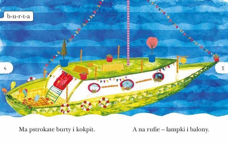 Statek gagatek. Czytam sobie. Poziom 1