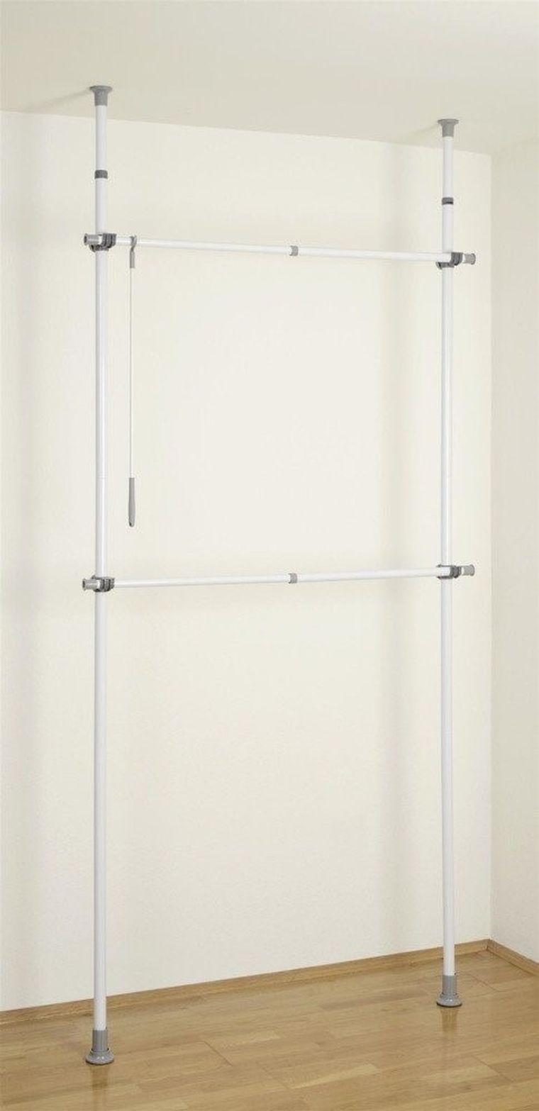 Stelaż do wieszania ubrań, Herkules basic, 2 poziomy