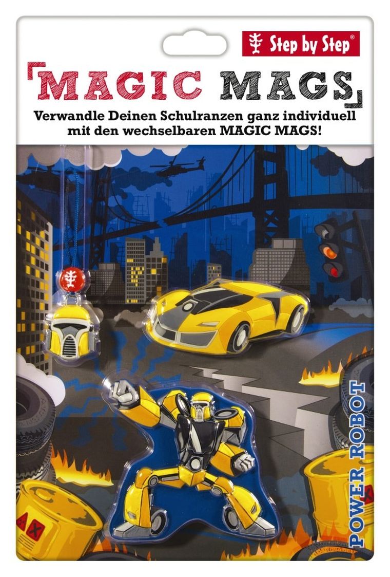 Step by Step, zestaw elementów wymiennych Magic Mags, Power Robot do modeli: Space, Grade, Kid