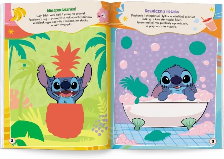 Stich. Brokatowe ubieranki