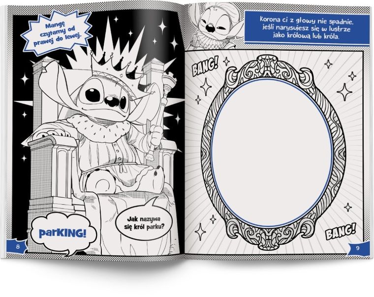 Stich. Stichownik. Zabawy z mangą