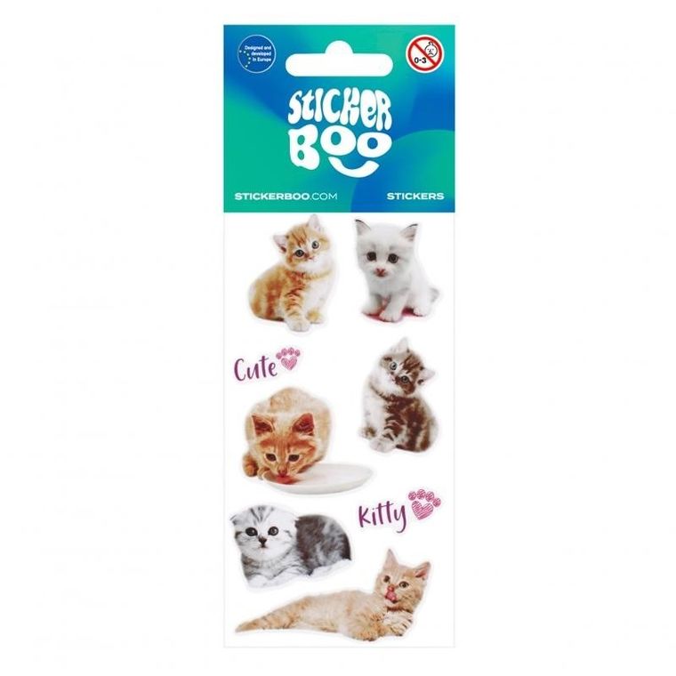 Sticker Boo, naklejki, cuties