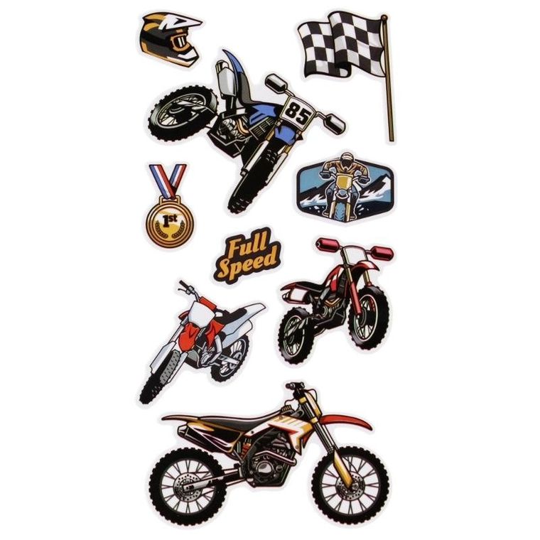 Sticker Boo, naklejki, motocykle