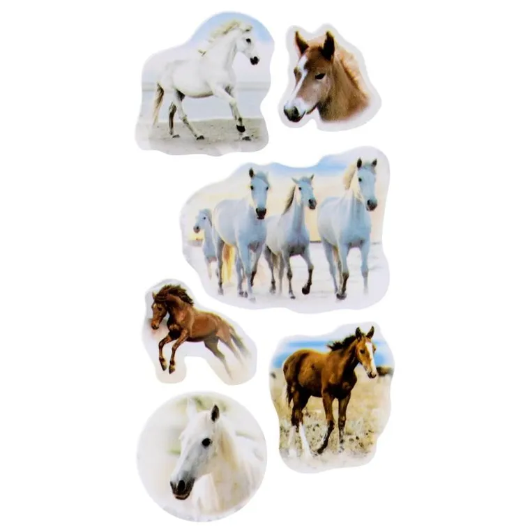 StickerBoo, Konie, naklejki, 1 zestaw
