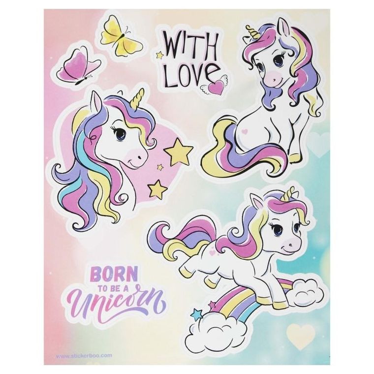StickerBoo, naklejki na okno, Unicorn