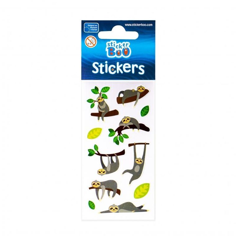 StickerBoo, Zwierzątka, zestaw naklejek, 6-18 cm