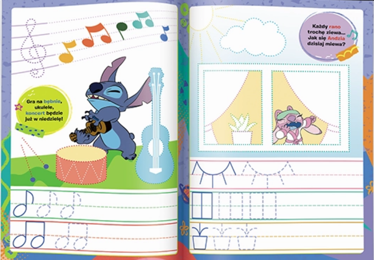 Stitch. Rysujemy szlaczki