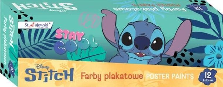 St.Majewski, Lilo i Stitch, farby plakatowe, 12 kolorów, 20 ml