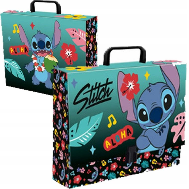 St.Majewski, Lilo i Stitch, teczka z rączką A4, 1 szt.