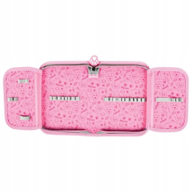 St.Majewski, My Little Friend, piórnik rozkładany, pojedynczy, Pies i kot