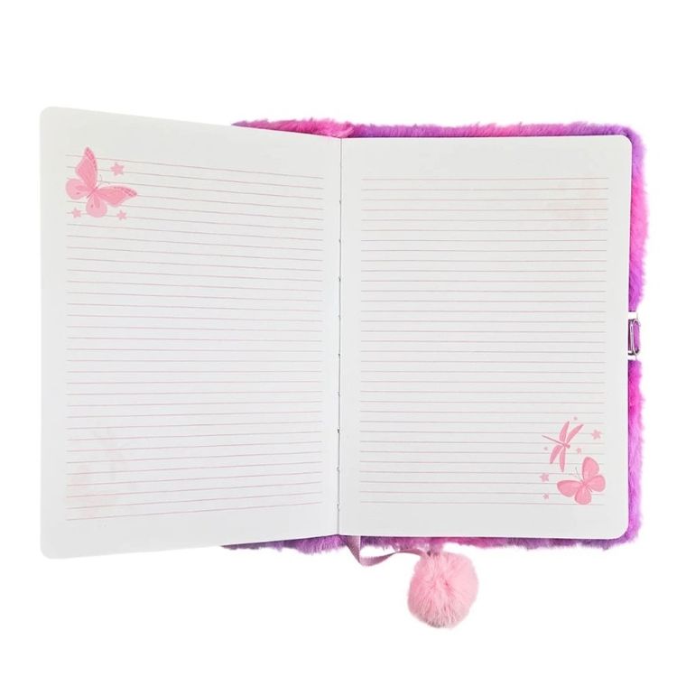 St.Majewski, pamiętnik 3D z kłódką, A5, włochacz, 96 kartek, Romantic Horse