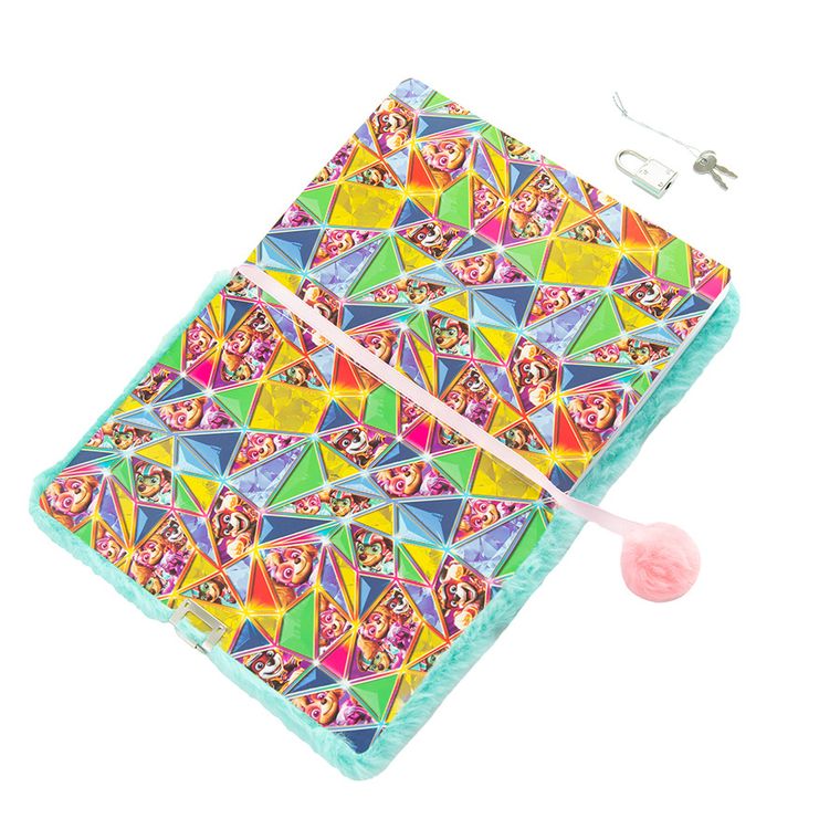 St.Majewski, Psi Patrol, pamiętnik 3D z kłódką, A5, włochacz, 96 kartek