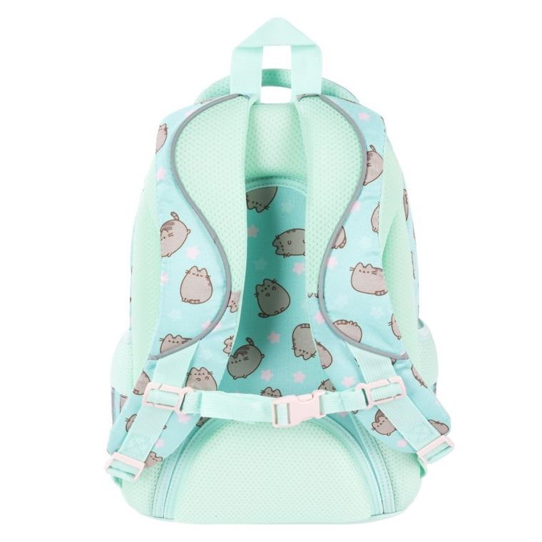 St.Majewski, Pusheen, plecak szkolny, 4-komorowy, Mint