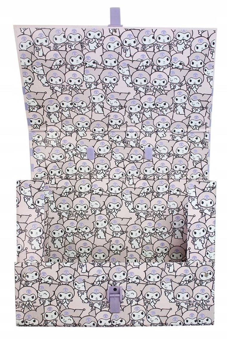 St.Majewski, teczka z rączką A4, Kuromi Pink