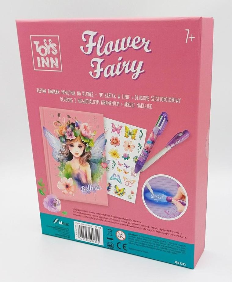 Stnux, Flower Fairy, pamiętnik na kłódkę, Bellisa