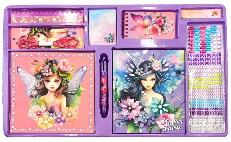 Stnux, Flower Fairy, zestaw kreatywny, 10 elementów