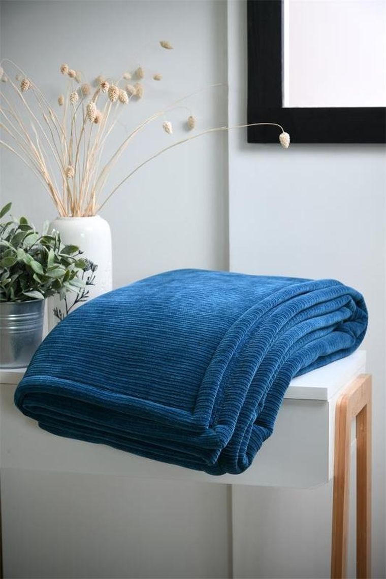 Stof, Clayton, pluszowy koc z barankiem, 130×160 cm