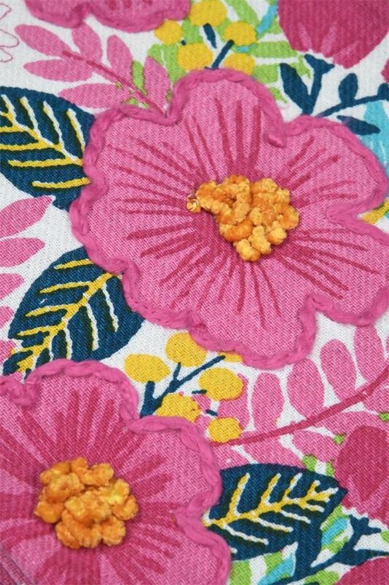 Stof, Dolcevita, koc plażowy w kwiaty, 90-180 cm