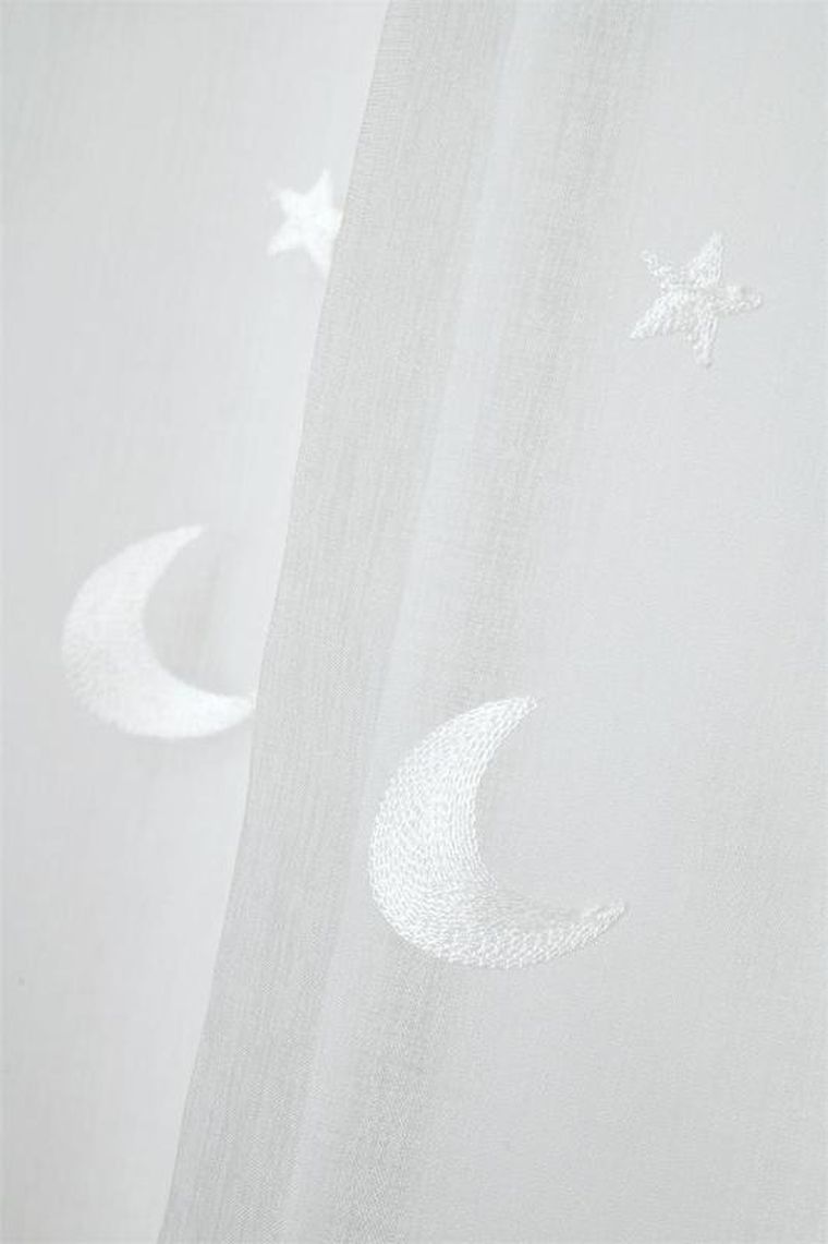 Stof, firana, księżyc, 140-260 cm