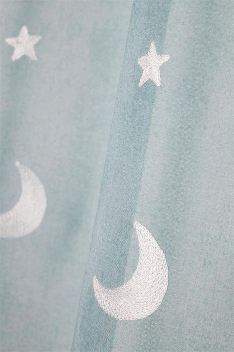 Stof, firana, księżyc, 140-260 cm