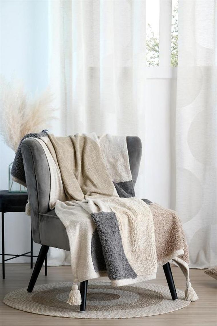 Stof, narzuta bawełniana, Martial, 125-150 cm