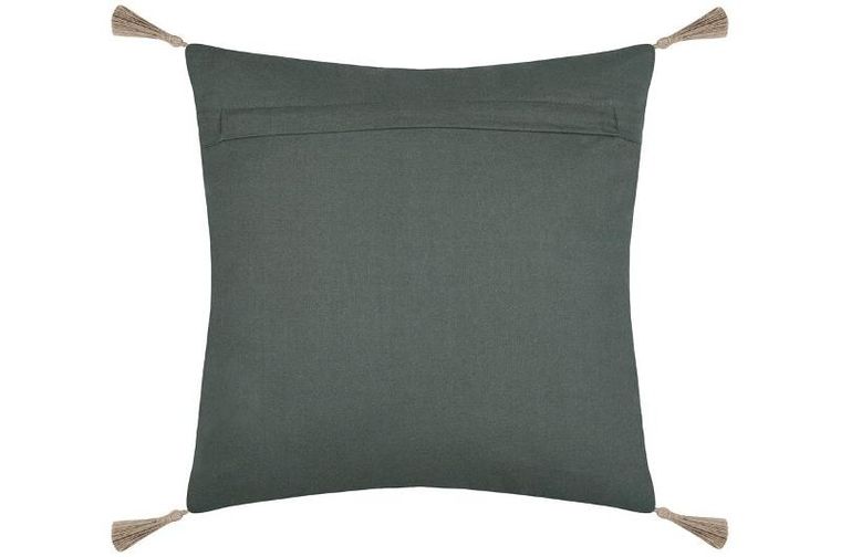 Stof, poduszka dekoracyjna, Botanys, z frędzlami, 40-40 cm