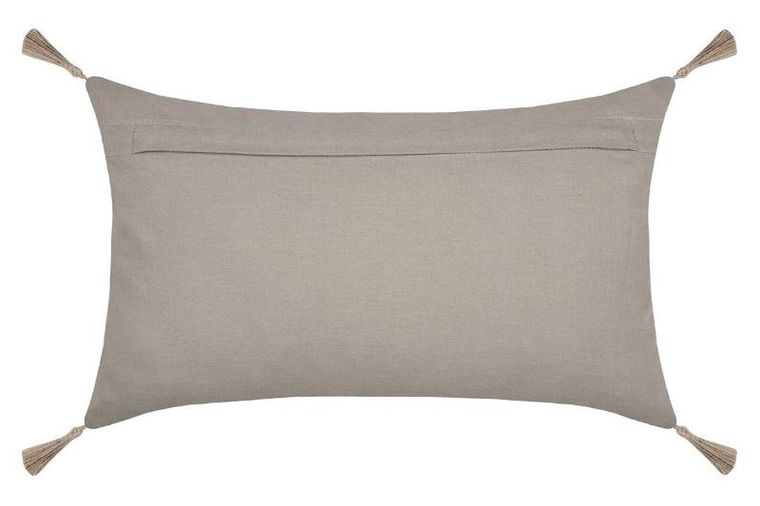 Stof, poduszka dekoracyjna hemera z frędzlami, 50-30 cm