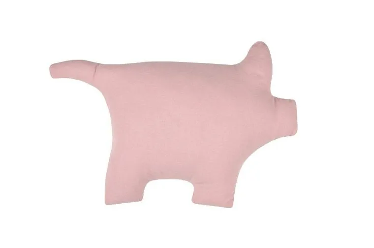 Stof, poduszka dla dziecka, świnka Tom, 41-28 cm