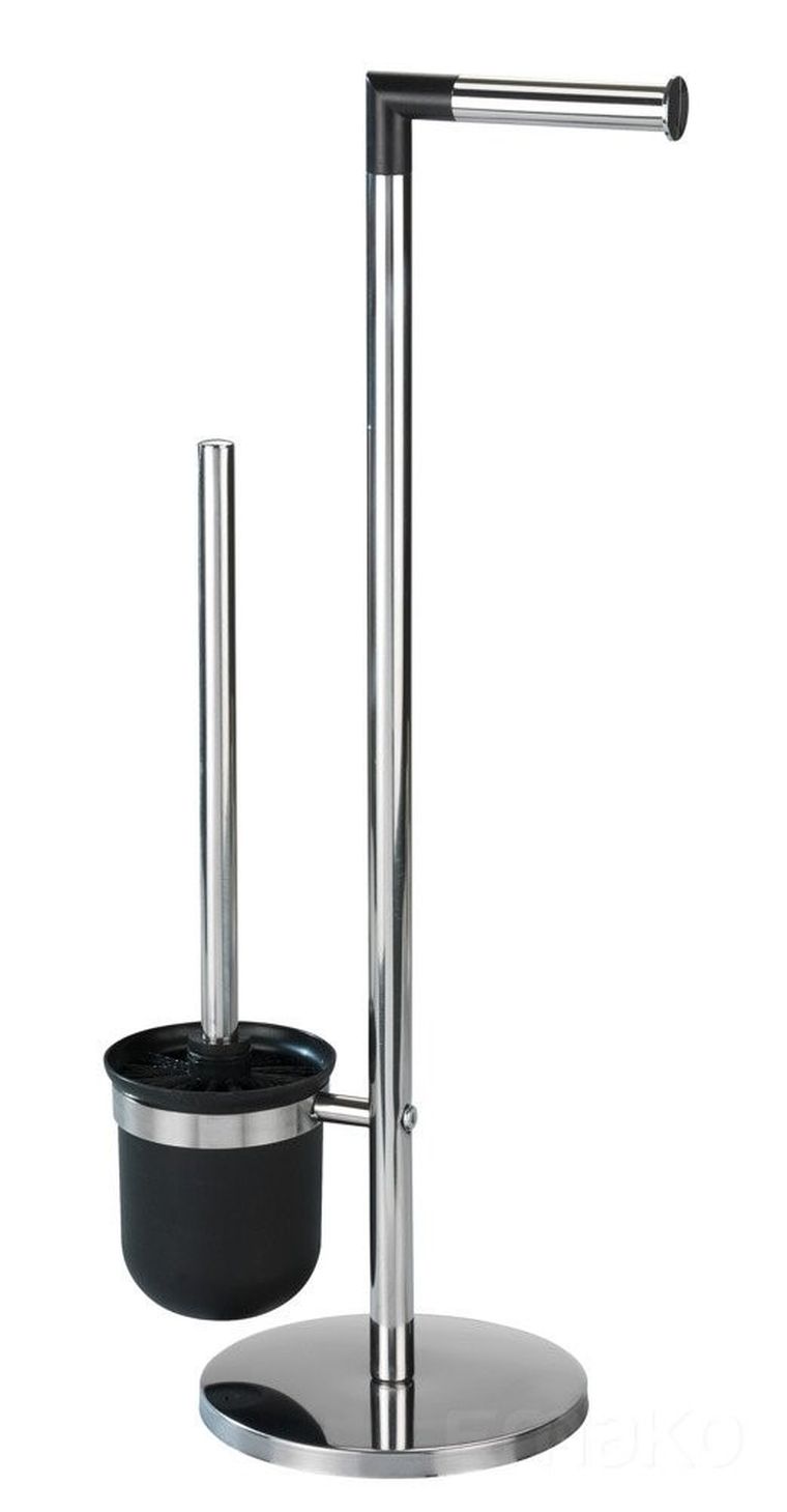 Stojak na papier toaletowy i szczotkę do WC, Parus, 2w1