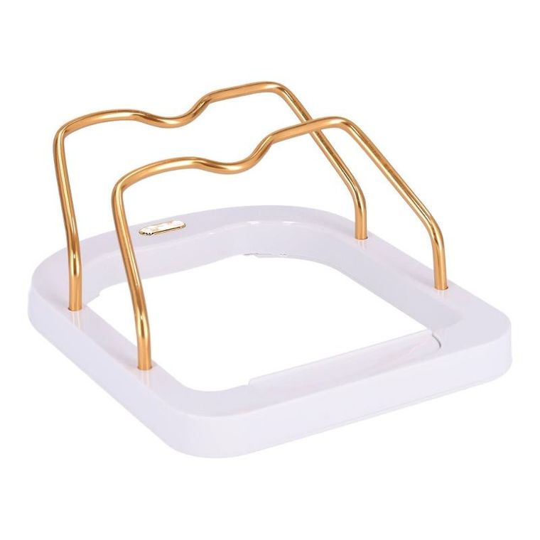 Stojak na pokrywki, biały